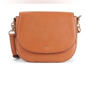 Kate Spade Tan Leather Crossbody Bag
